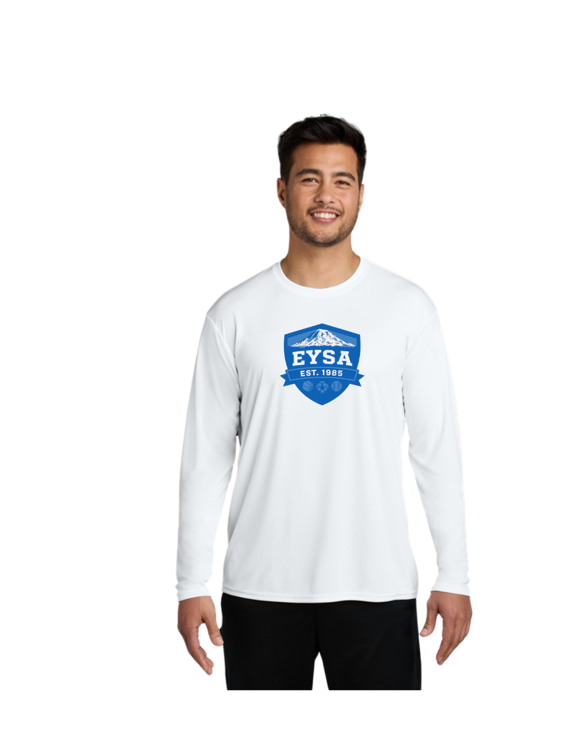EYSA | Long Sleeve T-Shirt - Adult/Youth (White)