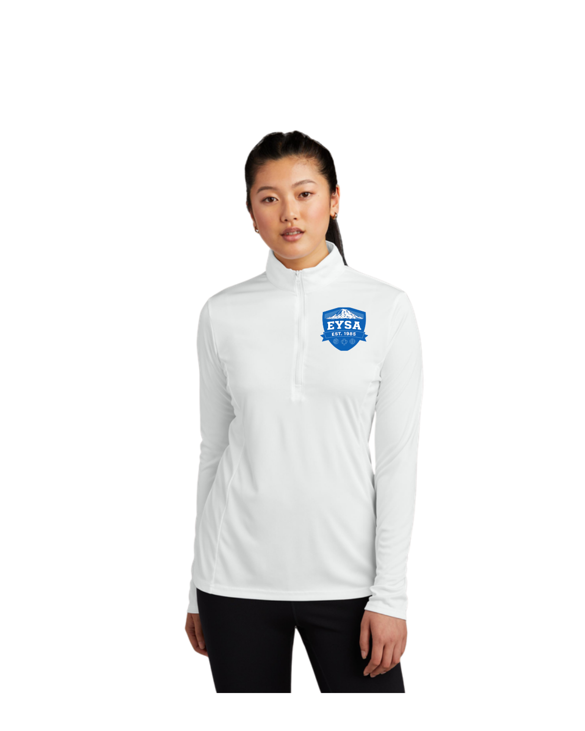 EYSA | 1/4 Zip Performance Top - Women's (White)