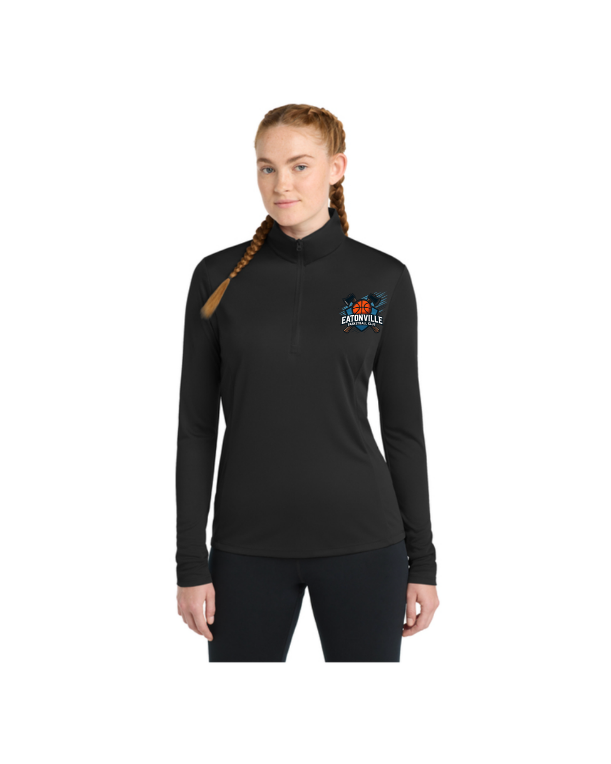 Eatonville | 1/4 Zip Performance Top - Women's - Black