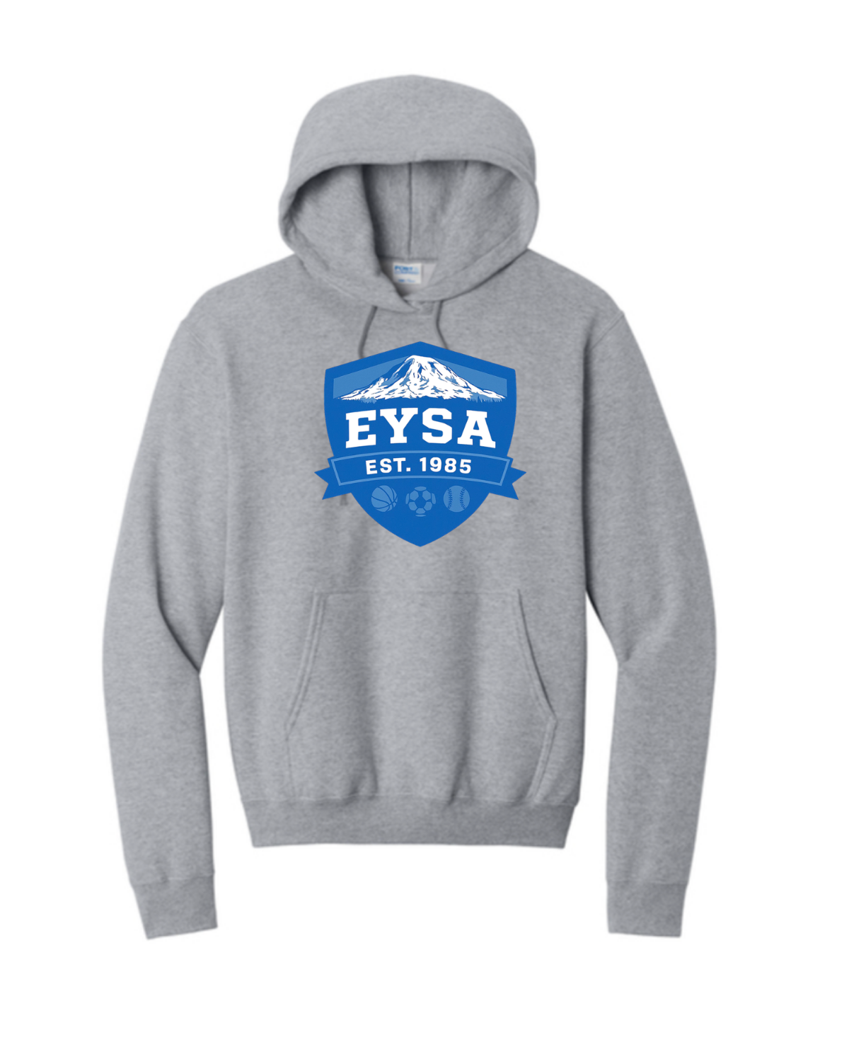 EYSA | Hooded Sweatshirt - Adult/Youth (Gray)