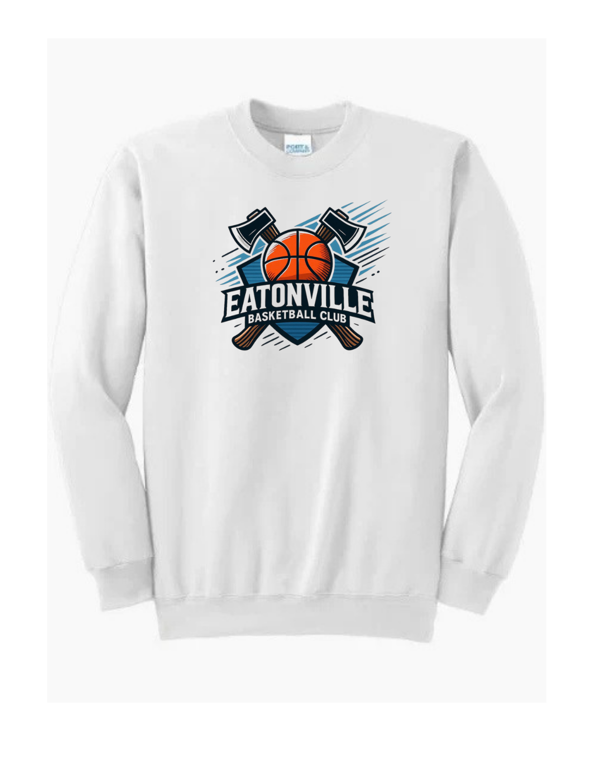 Eatonville | Crewneck Sweatshirt - Adult/Youth - White
