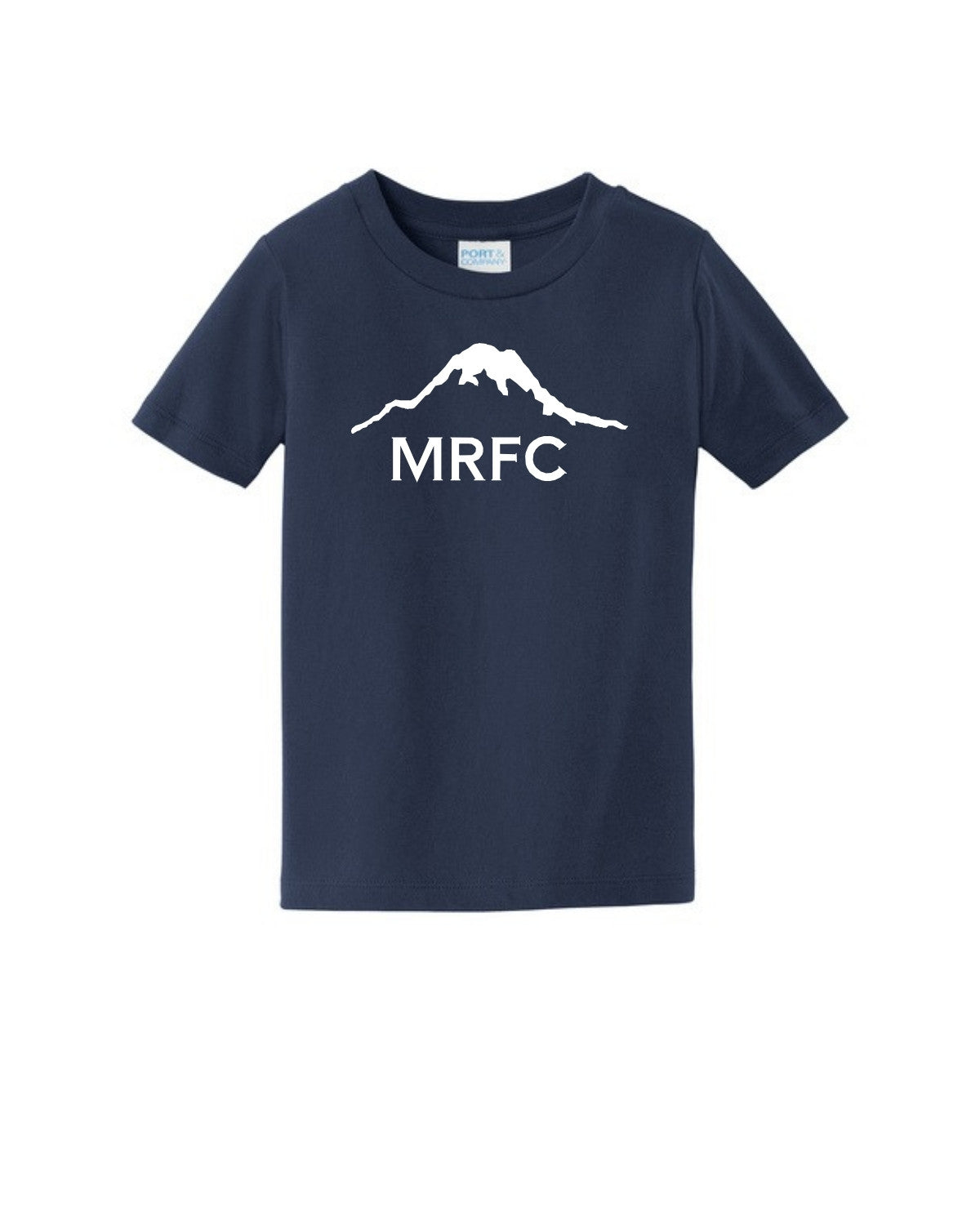 MRFC - Navy Toddler Fan Favorite Tee (White Logo) - PC450TD