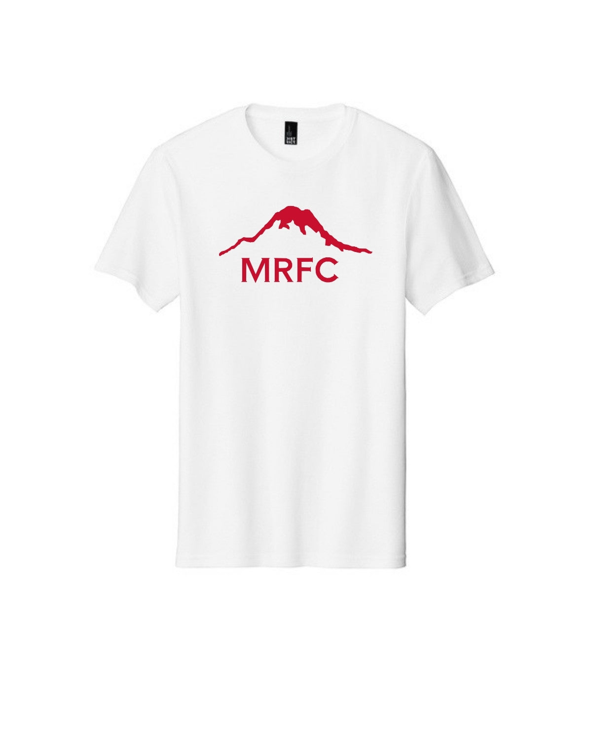 MRFC - White Concert Tee (Red Logo) - DT5000