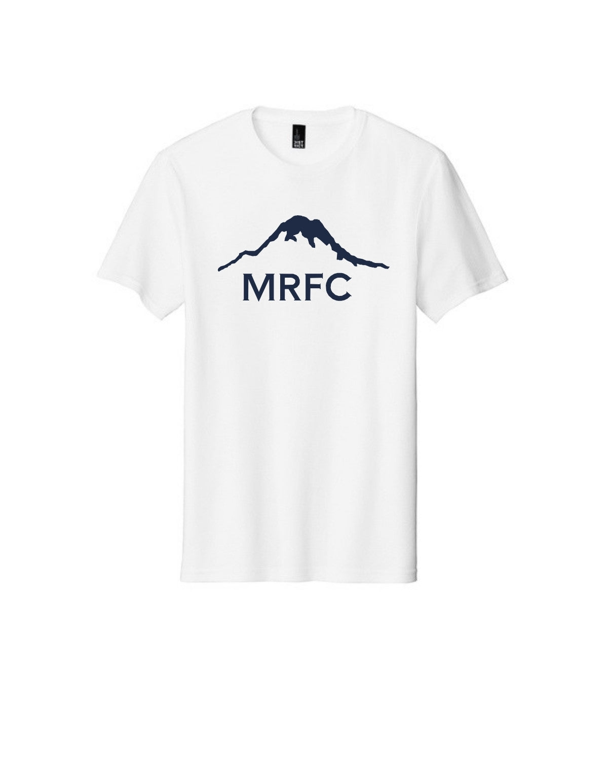 MRFC - White Concert Tee (Navy Logo) - DT5000