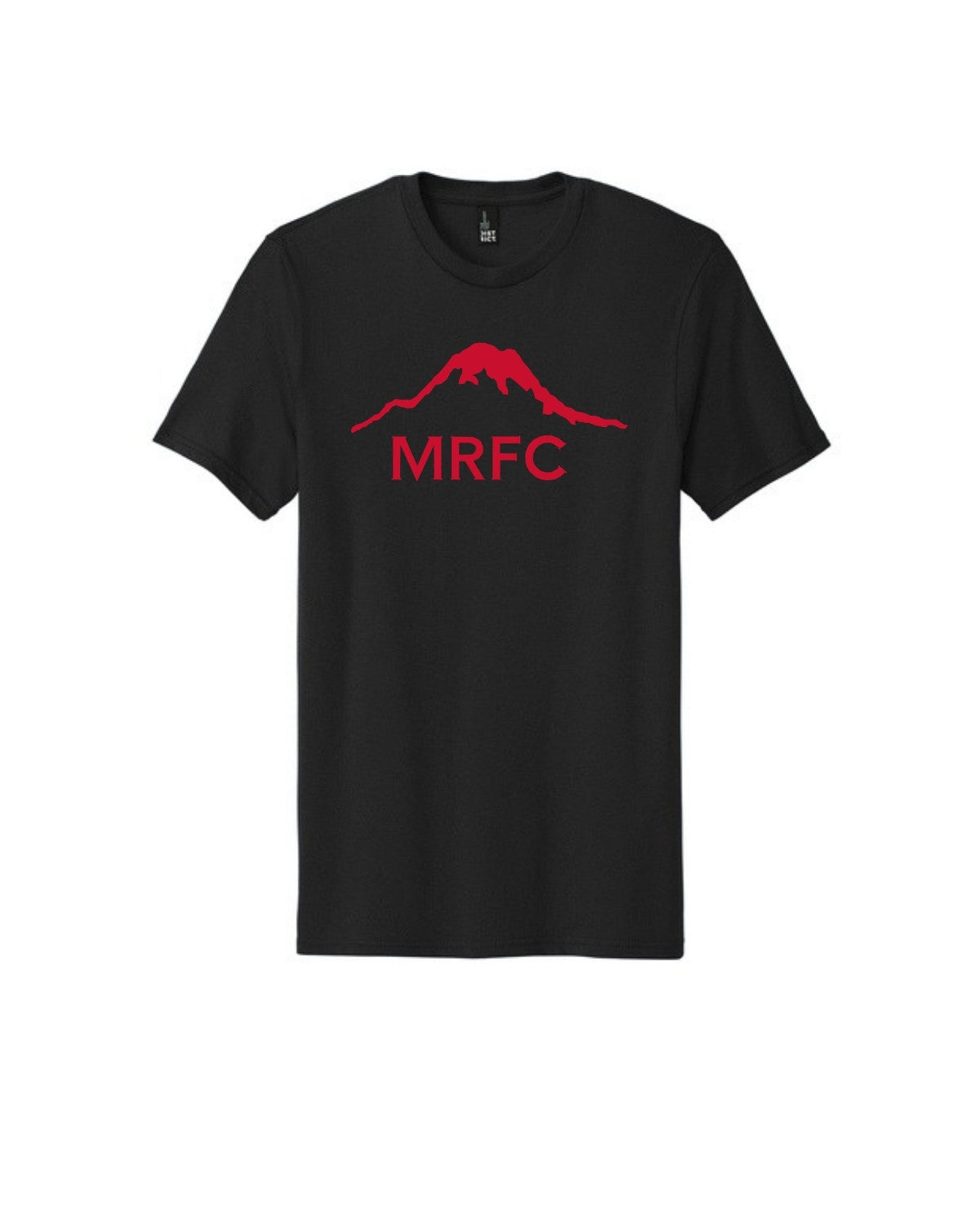 MRFC - Black Concert Tee (Red Logo) - DT5000