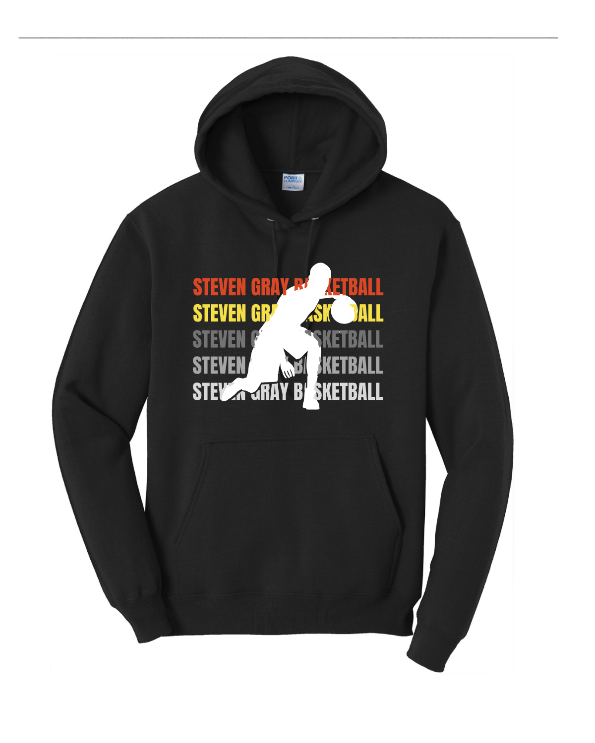 SGB | Male Silhouette Hooded Sweatshirt - Adult/Youth