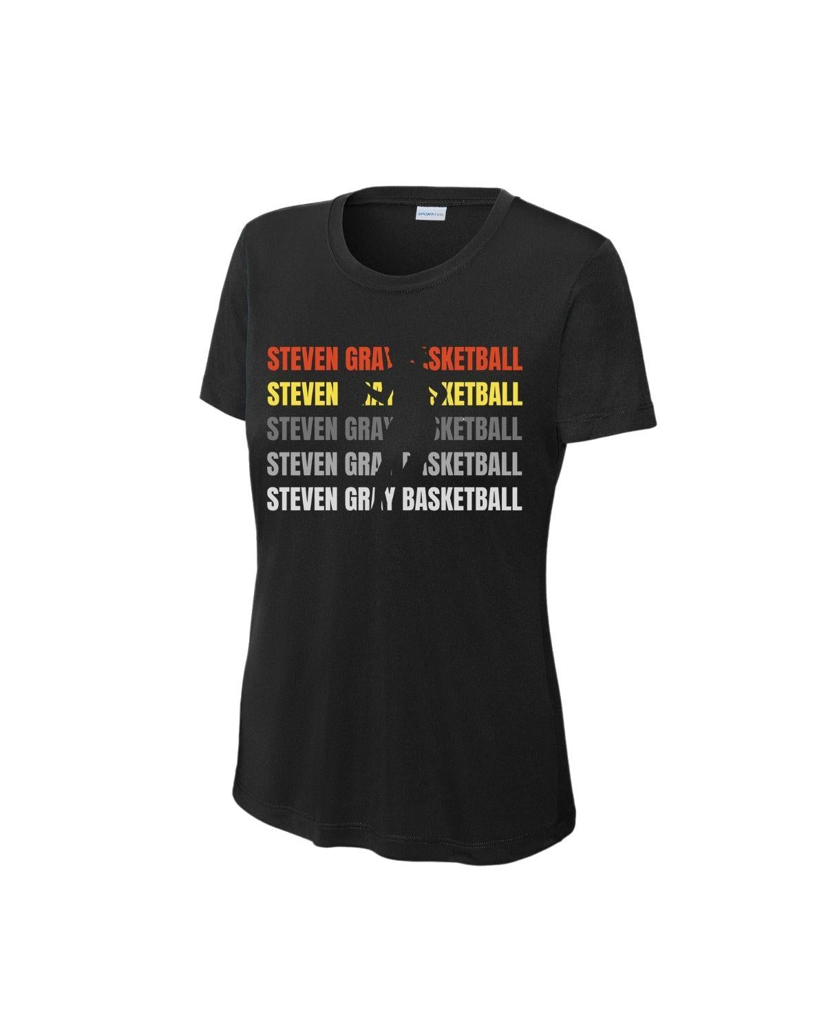 Steven Gray Basketball Silhouette T-Shirt