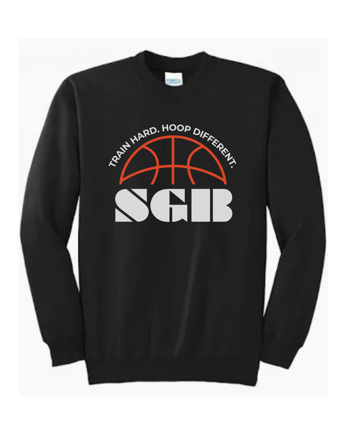 SGB | Train Hard. Hoop Different Crewneck - Adult/Youth