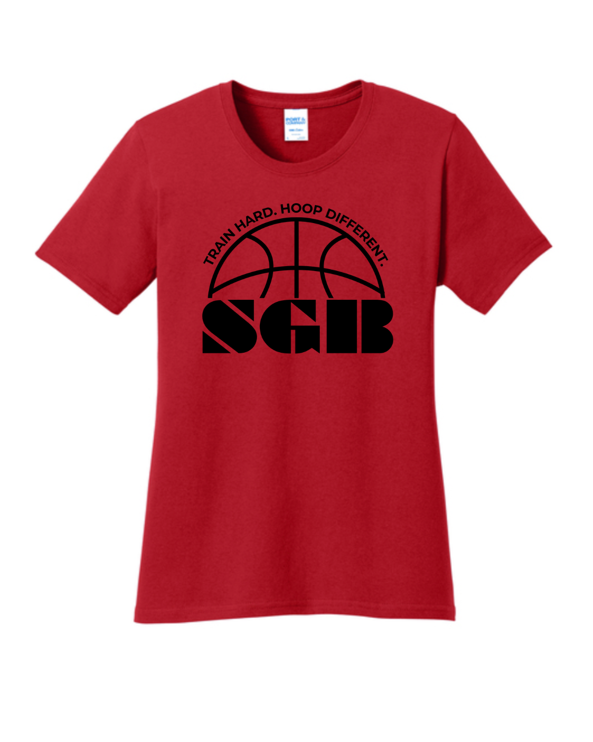 SGB | Train Hard. Hoop Different T-Shirt - Women's