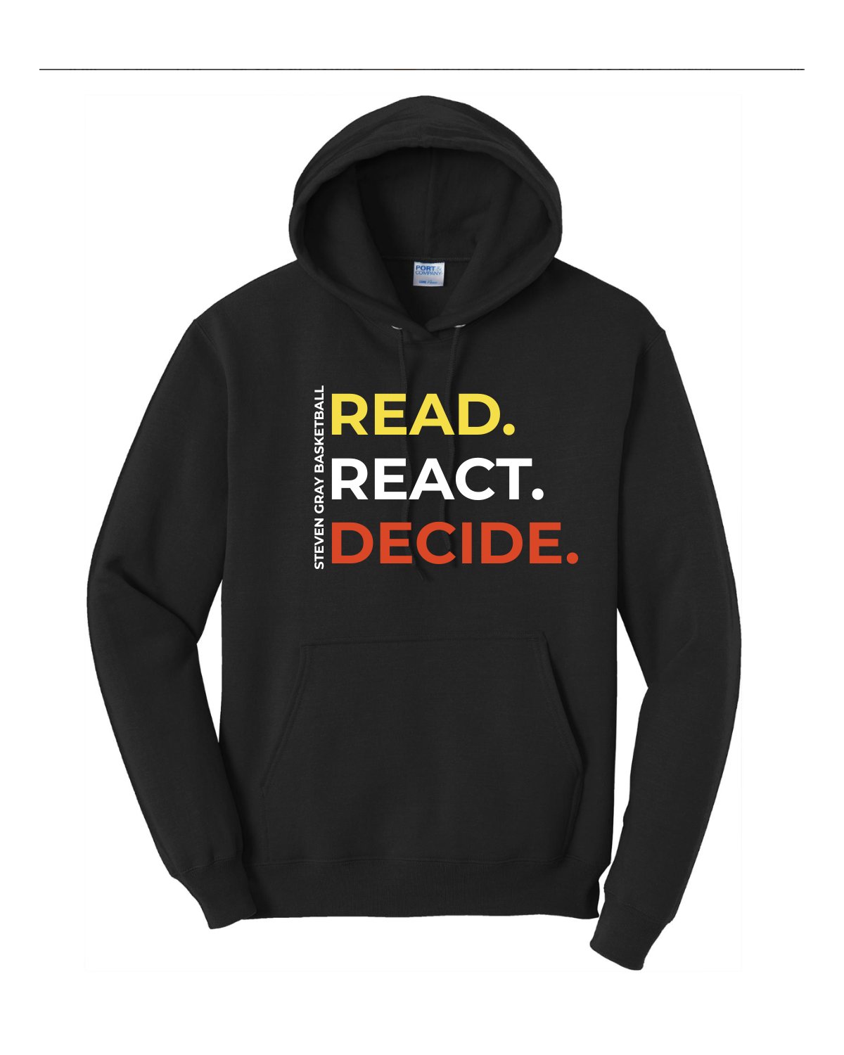 SGB | Read.React.Decide. Hooded Sweatshirt - Adult/Youth