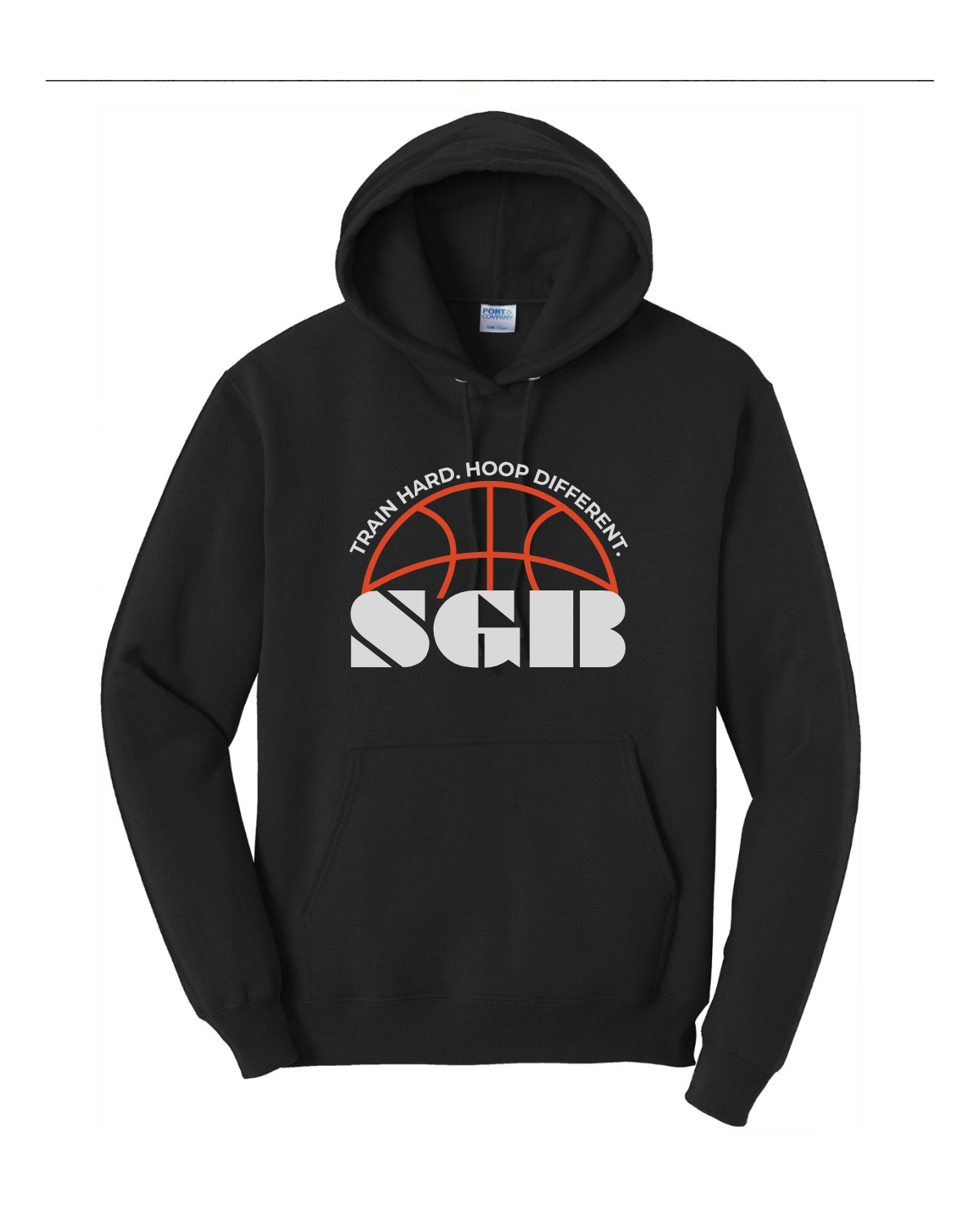 SGB | Train Hard. Hoop Different Hooded Sweatshirt - Adult/Youth
