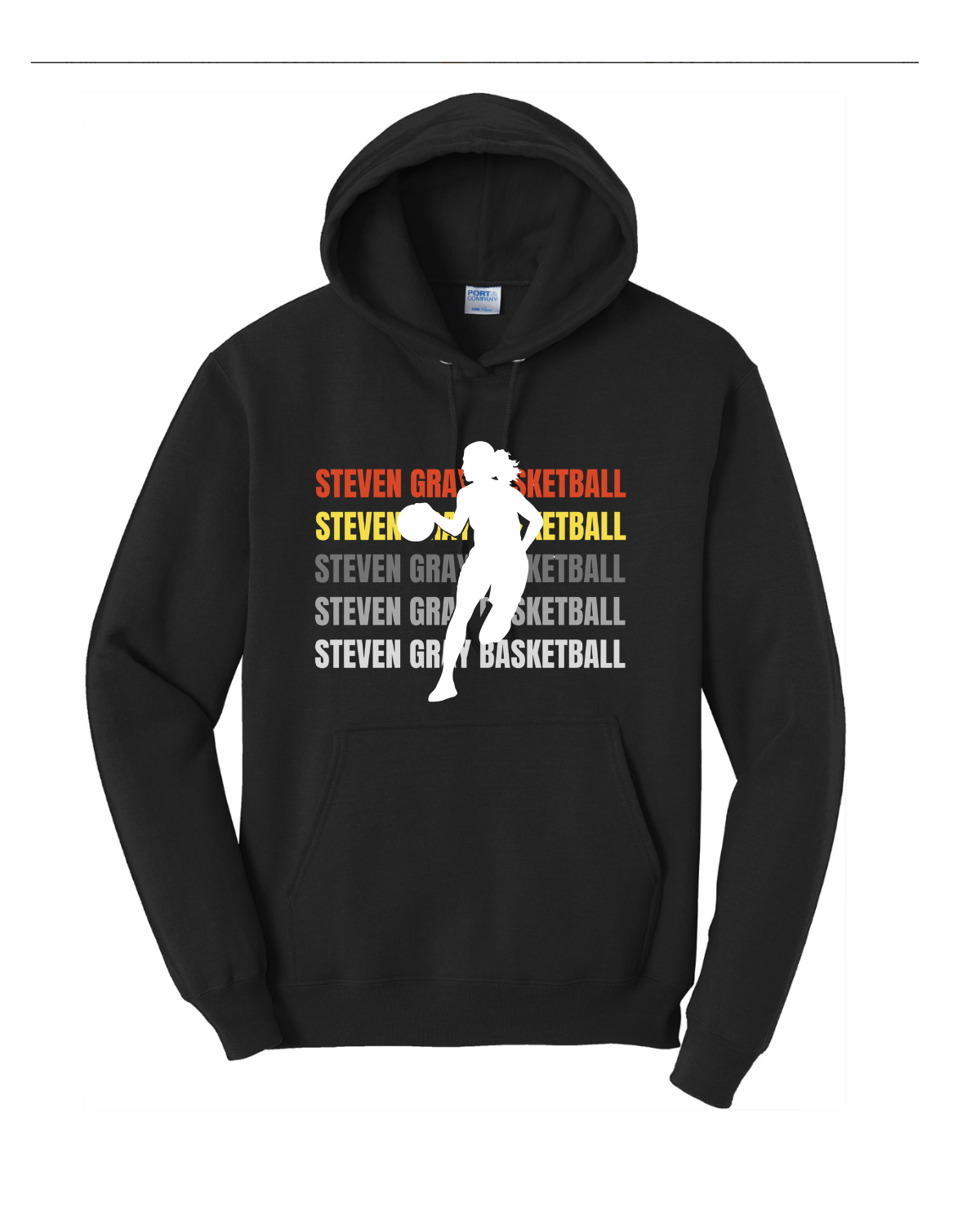 SGB | Female Silhouette Hooded Sweatshirt - Adult/Youth